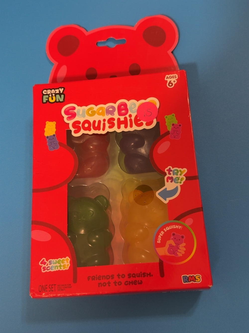 Sugar Bear Squishies - Multicolor Pack